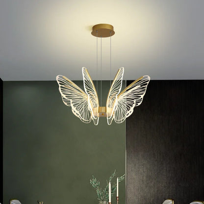 DecorBites™ Butterfly Modern Pendant Chandelier for Living Room and Dining Area