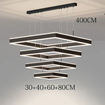 DecorBites™ LED Chandeliers Pendant Light Lamps for Living & Dining Room