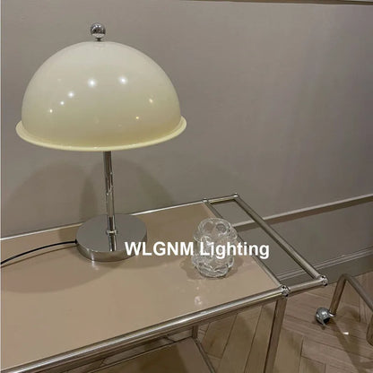DecorBites™ Bauhaus Mushroom Table Lamp, Modern Acrylic LED Night Light
