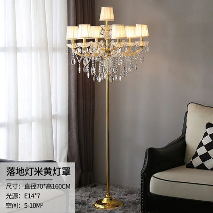 DecorBites™ Crystal Table Light: Modern Luxury Nordic Indoor Lighting for Living Room Bedroom