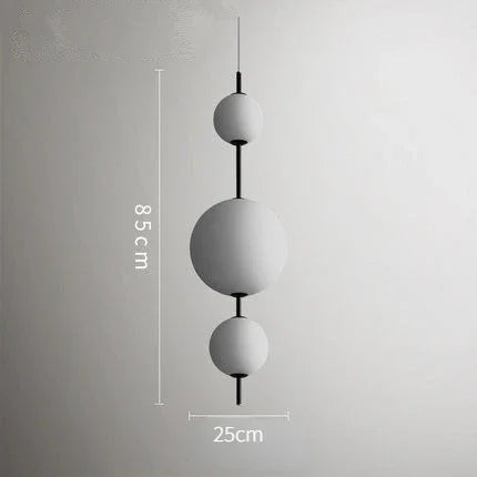 DecorBites™ Glass Ball LED Pendant Light for Modern Restaurant, Cafe, Bedroom & Kitchen