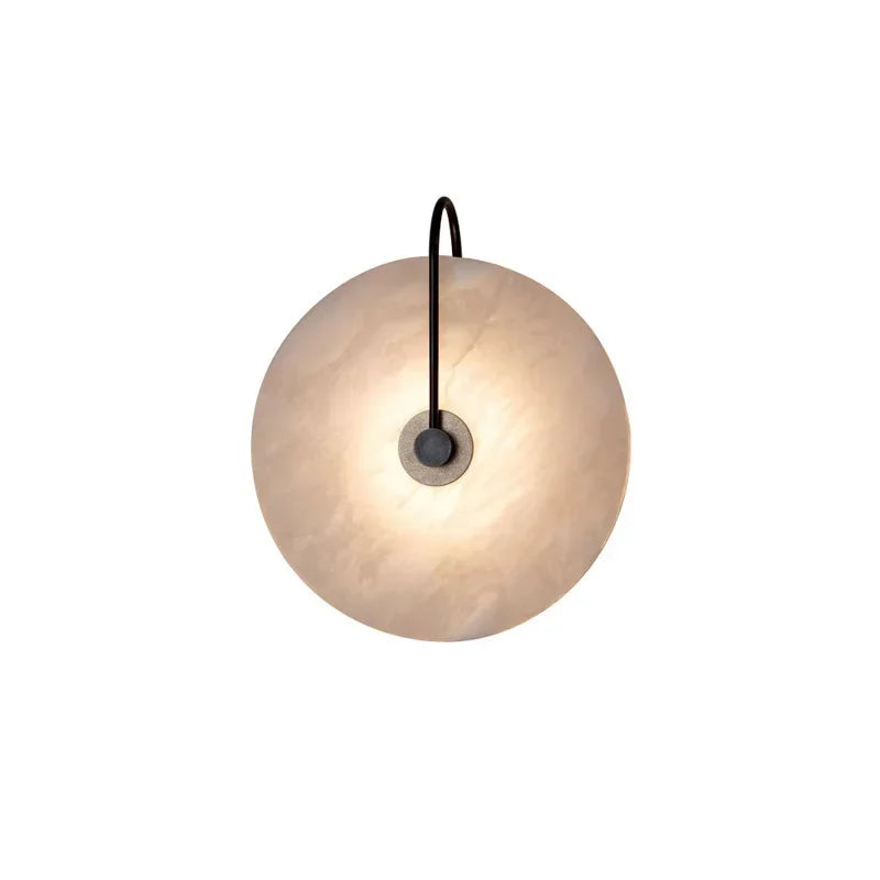 DecorBites™ LED Marble Wall Sconce Light Fixture for Living Room Bedroom Decor