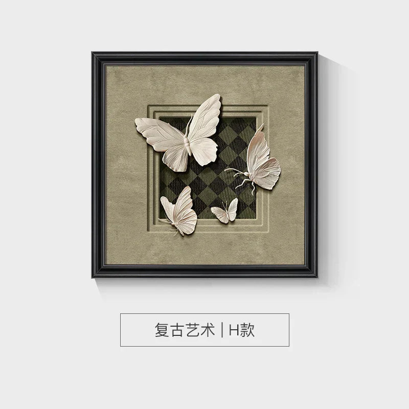 DecorBites™ Animal Wall Decor Frame Set Art Painting Poster Room Aesthetic Decoration