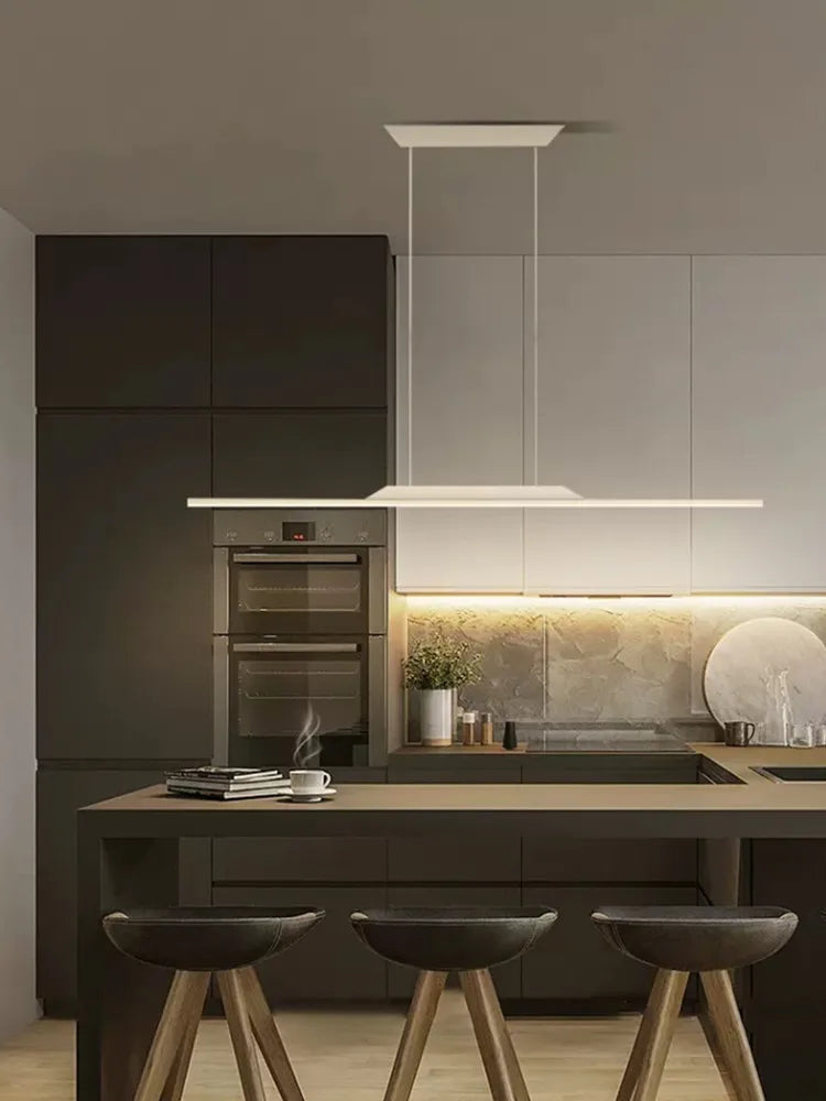 DecorBites™ Black Line Chandelier: Elegant Salon Design, Luxury Lighting for Home and Restaurant