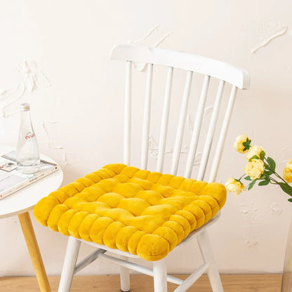 DecorBites™ Cookie Biscuit Cushion Soft Square Pillow for Living Room Chair Decor