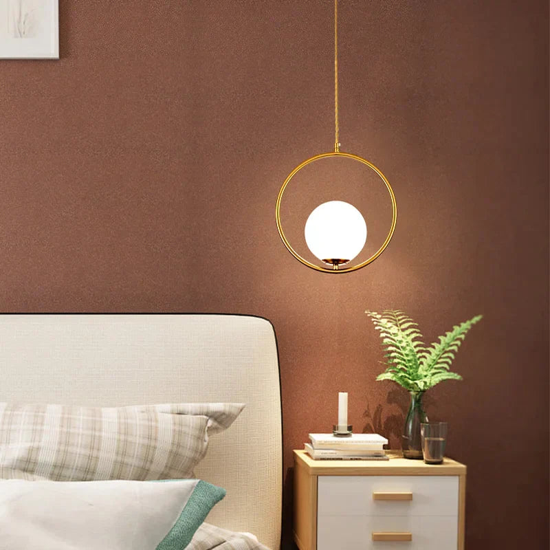 DecorBites™ Glass Ball LED Chandelier - Minimalist Nordic Art for Home, Restaurant, Bar & Bedroom