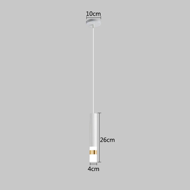 DecorBites™ LED Pendant Light: Modern Indoor Hanging Lamp for Dining Room Living Room Decoration