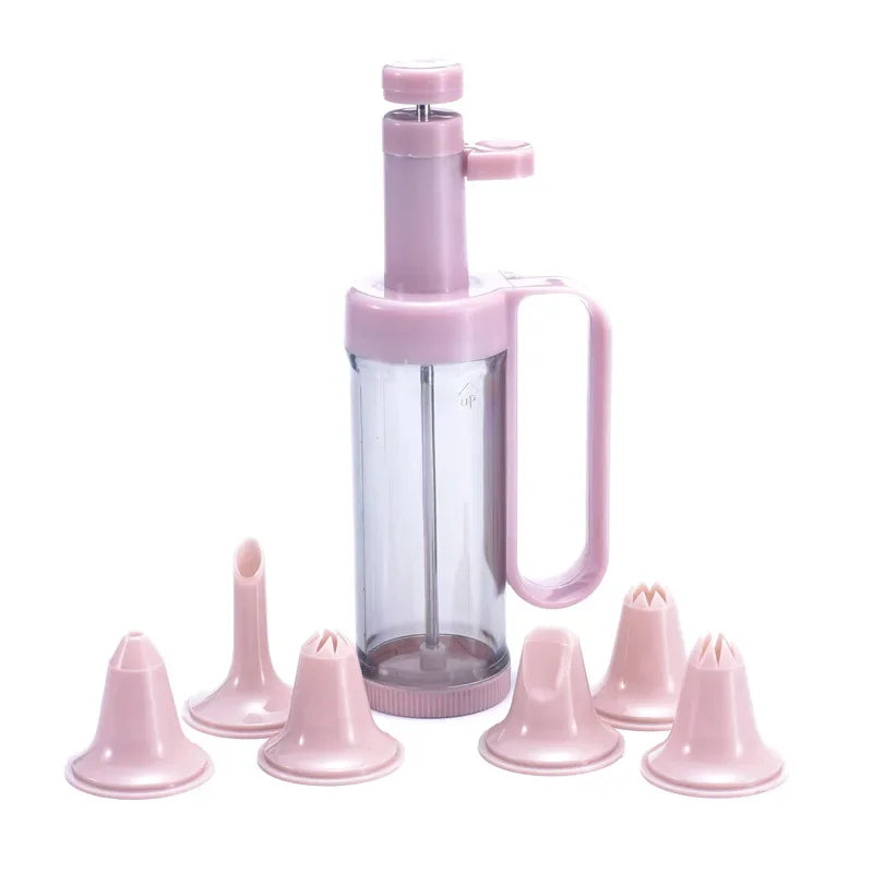 DecorBites™ Cake Cream Decorating Gun Set with Nozzles - Kitchen Baking Tools