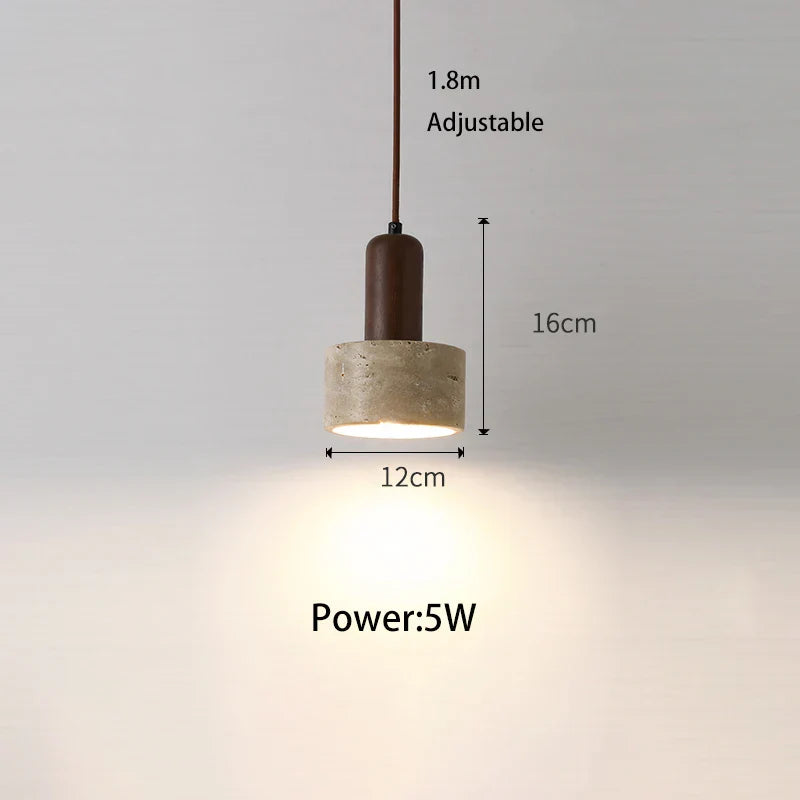 DecorBites™ Cream Wind LED Pendant Lamp: Simple Modern Nordic Ceiling Lighting