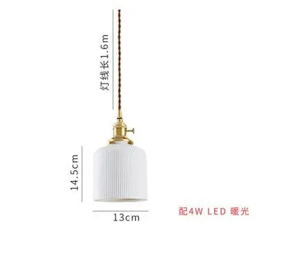 DecorBites™ Blue Glass Pendant Lights for Bedroom Dinning Living Room