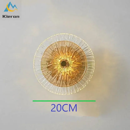 DecorBites™ Crystal LED Wall Lamps for Living Room Bedroom Decor