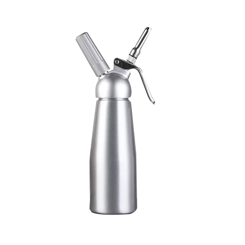 DecorBites™ Aluminum Cream Gun Chantilly Siphon Dispenser Foaming Kitchen Tools +Nozzle
