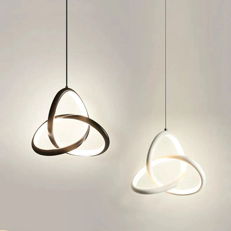DecorBites™ LED Minimalist Pendant Light Chandelier for Modern Decor Art in Bedroom Living Room