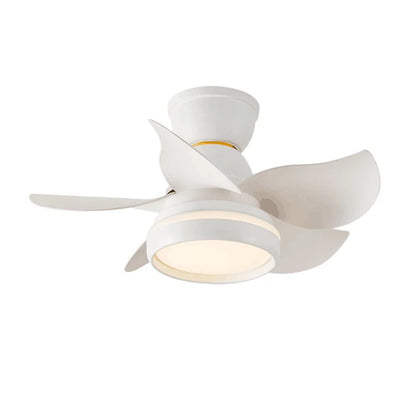 DecorBites™ 22" Ceiling Fan with Light & Remote Control, Small Mini Kids Room Fan in Pink/White/Black/Yellow