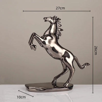 DecorBites™ Lucky Horse Resin Home Decoration Sculpture