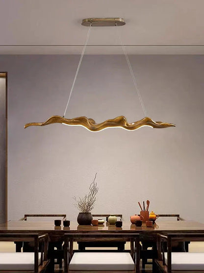 ™ Leaf Pendant Lights: Dimmable RC Hanging Lamp for Indoor Decor Lighting