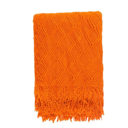™ Knitted Woolen Blanket - Cozy Home Accent and Travel Essential