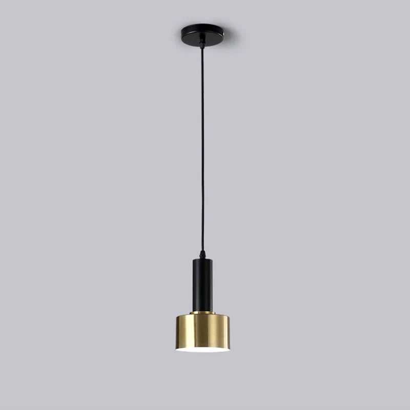 DecorBites™ Gold E27 LED Pendant Light Nordic Chandelier for Indoor Living Room & Bedroom