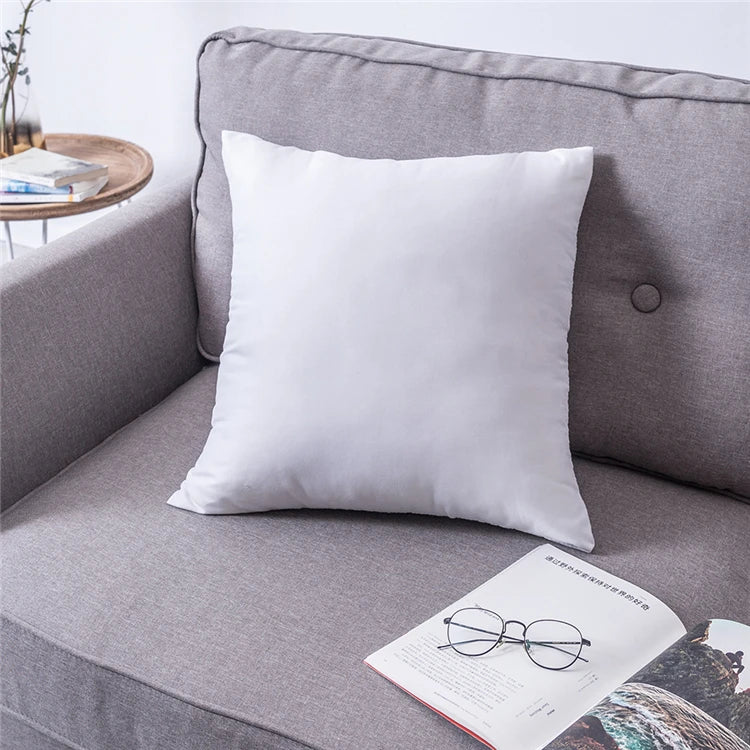 DecorBites™ Boho Style Tufted Cushion Cover with Tassel, Gray Embroidery, 45x45cm