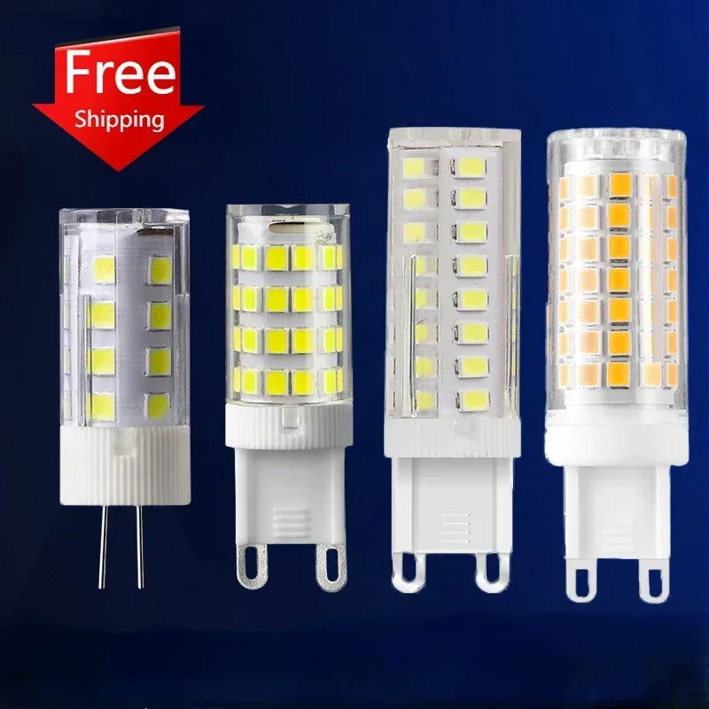 ™ LED Bulbs: E27 E14 G9 G4 Lamp, AC110V 220V, Energy-Efficient Lighting Solution