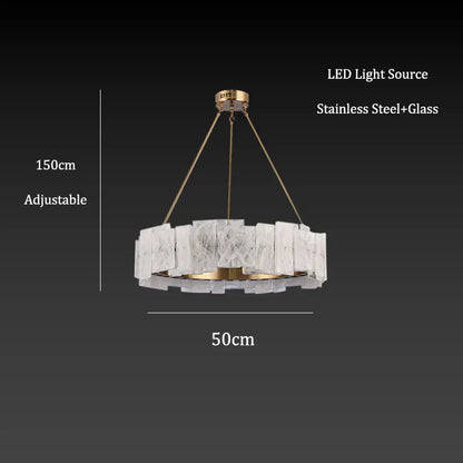 DecorBites™ Cloud Mist Glass Pendant Lights LED Room Decoration Lighting