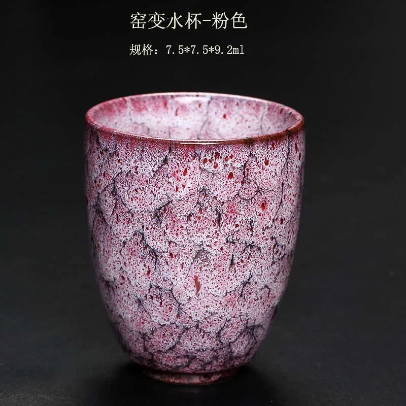 DecorBites™ Ceramic Kung Fu Tea Cups Set - Japanese Porcelain Drinkware