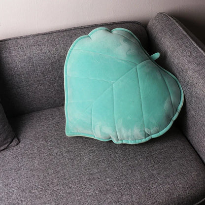 DecorBites™ 3D Leaf Throw Pillow | Soft Plush Toy Cushion for Home Car Bedroom