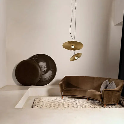 DecorBites™ Boomerang Wood Chandeliers - Nordic Wabi Sabi Wind Art LED Pendant Lamps