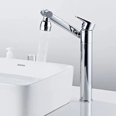 DecorBites™ Gold Multifunction Bathroom Sink Faucet Hot Cold Water Mixer Deck Mounted
