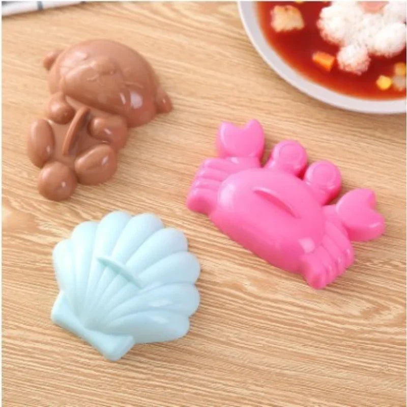 DecorBites™ Cartoon Cute Animal Sushi Mold Set - Dog Shell Crab Seal Rice Ball Mold
