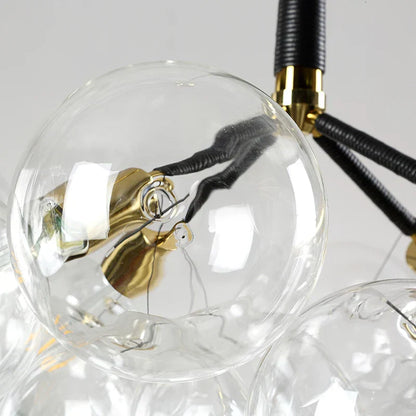 DecorBites™ Glass Balls Ceiling Pendant Lights Minimalist Living Room Chandelier Shop Bar Decor