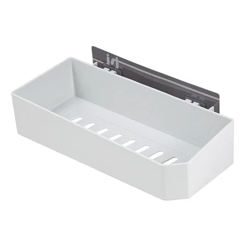 DecorBites™ Bathroom Shelves Wall Mounted Shower Organizer Basket Storage Rack
