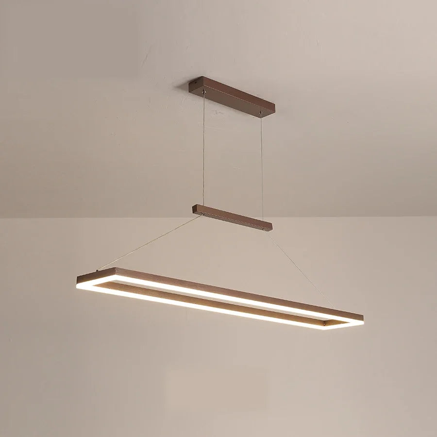 DecorBites™ Aluminum LED Ceiling Chandelier - Modern Design for Kitchen Island, Dining Table, Office, Bar