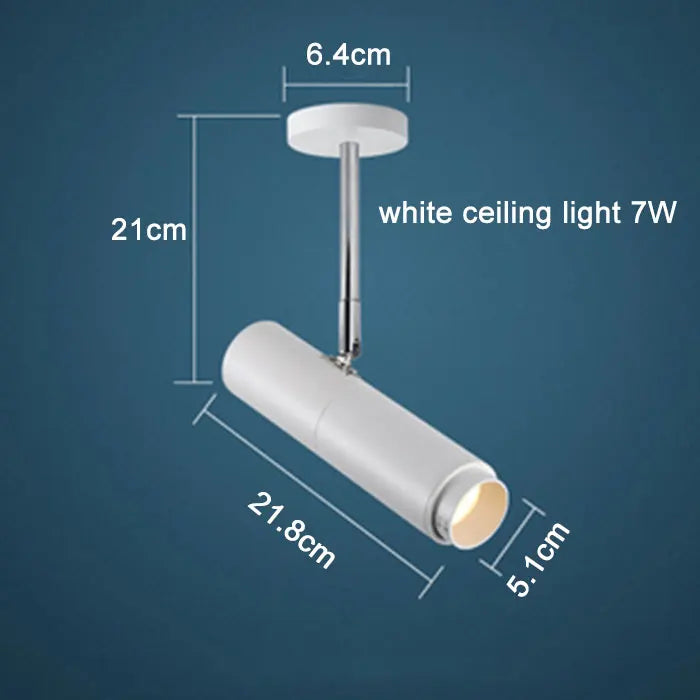 DecorBites™ Adjustable Focus LED Track Lights for Commercial Spaces