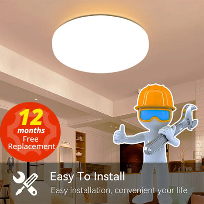 DecorBites™ LED Ceiling Chandelier: Modern 220V Living Room Light Fixture with Ultrathin Design