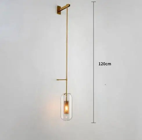 DecorBites™ Glass Wall Art Light: Modern Loft Style Decor for Living Room, Bathroom, Dining Room