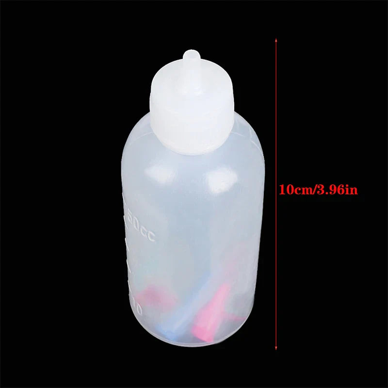 DecorBites™ Cake Decor Squeeze Bottles Set with Nozzles - 50ML