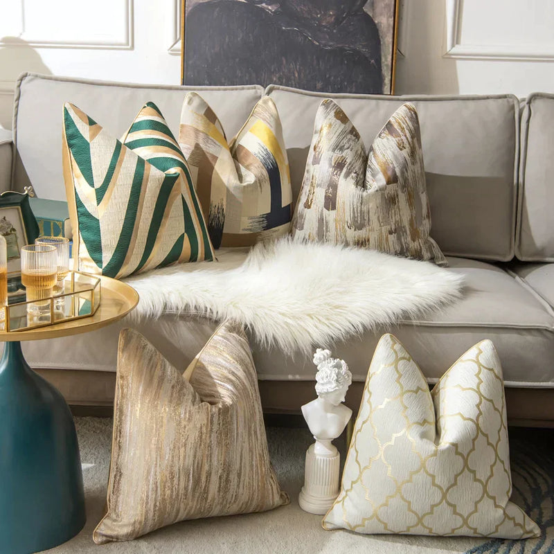 ™ Luxe Decor Cushion Cover Collection - High Quality Sofa Pillowcase for Living Room