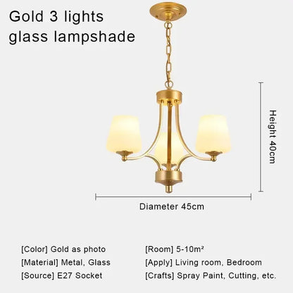 DecorBites™ Crystal Chandelier Ceiling Lights for Modern Living Spaces