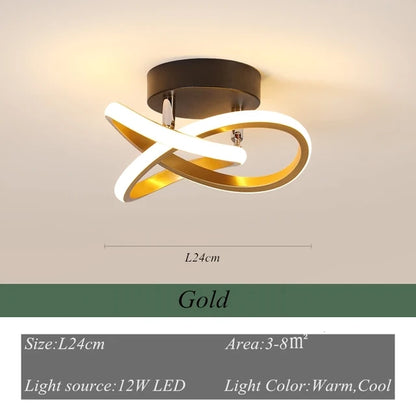 DecorBites™ Gold Ring Chandeliers for Modern Dining Room Luxury Bedroom Lighting