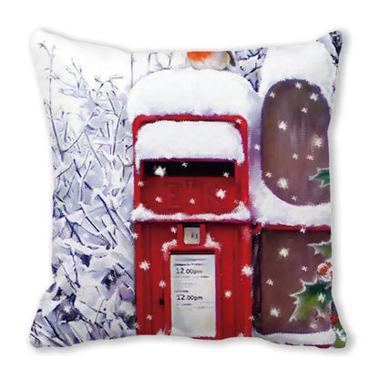 DecorBites™ Christmas Short Plush Pillowcase 45x45cm Home Decor