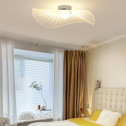 DecorBites™ Lotus Leaf LED Chandelier: Modern Nordic Dimming Pendant Light for Living Room and Bedroom
