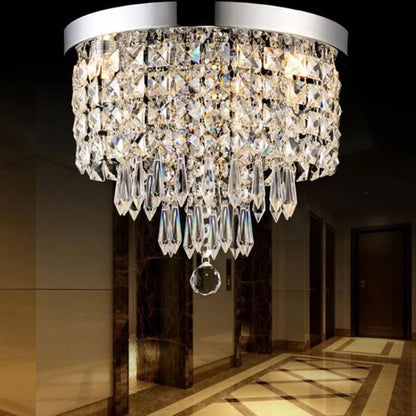 DecorBites™ LED Round Ceiling Light: Bright Corridor Entrance Lamp, Room Lighting Solution