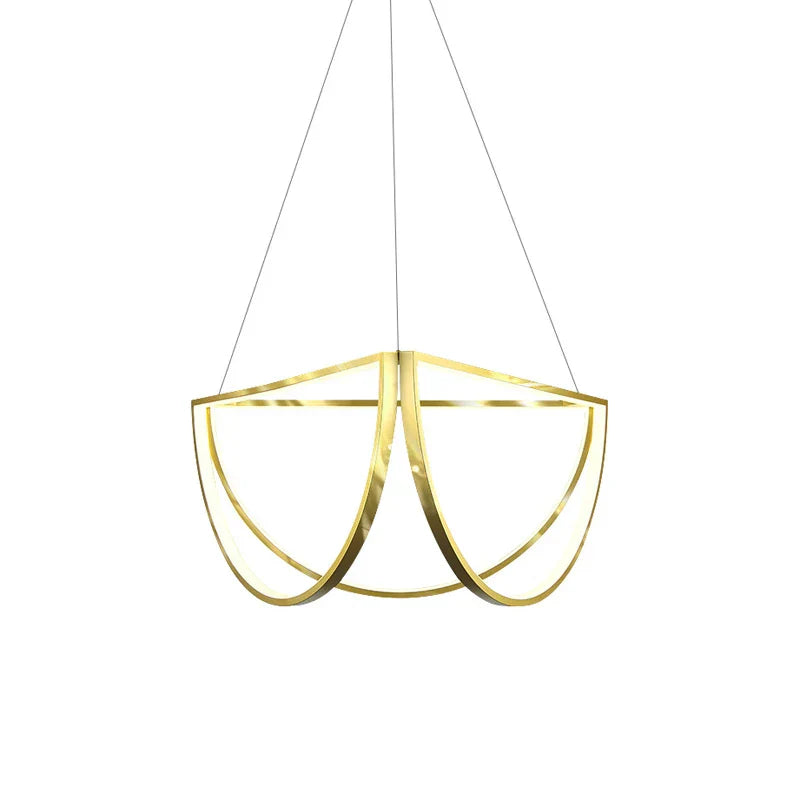 ™ Gold Chandelier LED Indoor Lighting for Living Room & Bedroom