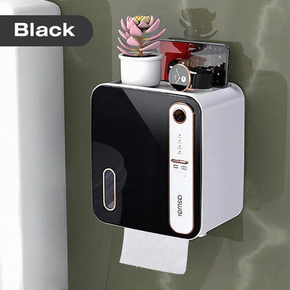 DecorBites™ Aromatherapy Toilet Tissue Box Holder & Storage Rack
