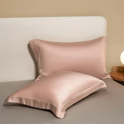 DecorBites™ Egyptian Cotton Pillowcase Set - Solid Color Pillow Shams Covers