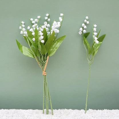 DecorBites™ Bellflower Artificial Flowers Handmade Home Wedding Decoration Bouquet