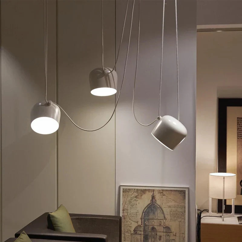 DecorBites™ Industrial Spider Pendant Lamp: Nordic Style Aim Pendant for Home, Restaurant, Bar