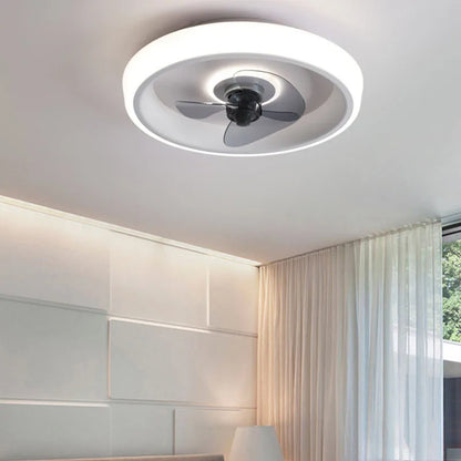 DecorBites™ 50CM Ceiling Fan Light with Invisible Blades, Silent Operation for Bedroom, Living Room