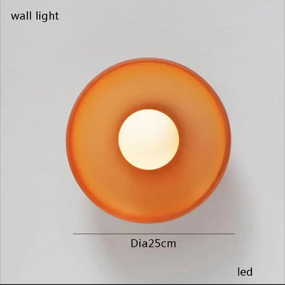 DecorBites™ Green Glass Table Lamp - Unique Handmade Decorative Desk Light with LED Bulb